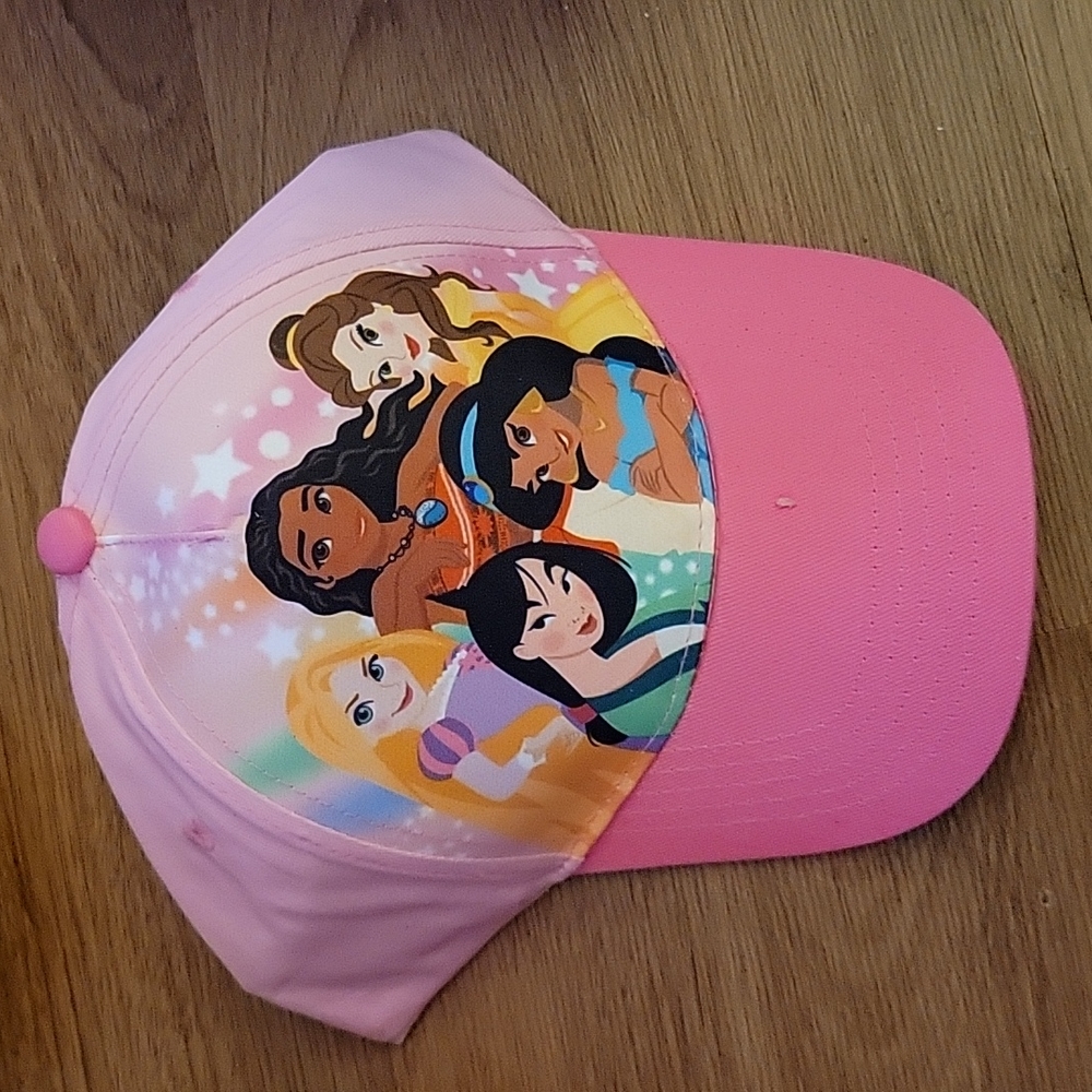 DISNEY Princess pink baseball cap hat adjustable New w/tags Kids Bundle to save